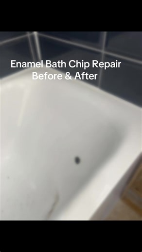 Enamel Bath Chip Repair We provide professional repair of chips, cracks, and small surface damage in enamel and acrylic baths. Our colour-matched repairs restore the appearance of your bath, leaving a smooth, durable finish without the cost of replacement. Fast, clean, and cost-effective service with long-lasting results. #london #homedecor #plumbing #diy #home