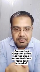 This question is asked by every recruiter: 100% Guaranteed! Tell me something about your current job responsibilities!!!!! Wait for 5 seconds: take a deep breath and respond by emphasizing; 👉Your job tasks that are relevant to the position you are being interviewed for 👉 Prioritize the important points that are fit for the current role 👉 Convince that whatever you are doing in your current job has made you fully equipped to take the new role Don't 🛑🛑🛑 utter all the tasks without mapping th