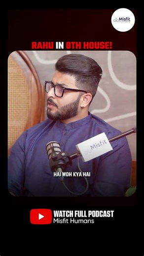 How Dangerous Is Rahu In The 8th House? #shorts