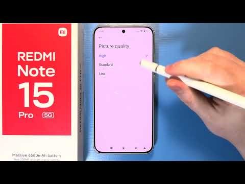 Redmi Note 15 Pro 5G: How To Change Camera Picture Quality