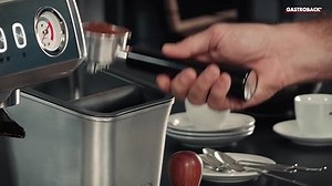 Design Espresso Advanced Barista, Edelstahl Farben