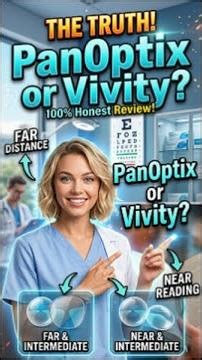 👁️ PanOptix or Vivity — Which is Right for You? #lasik #CataractLens #EyeSurgery #shorts