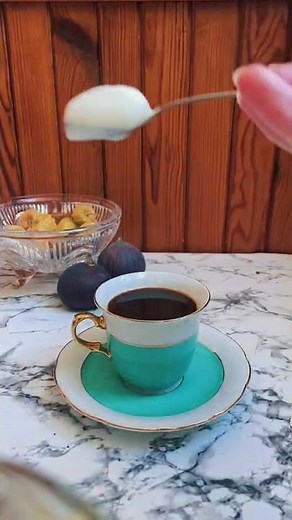 Coffee with soy milk | vegan recipe