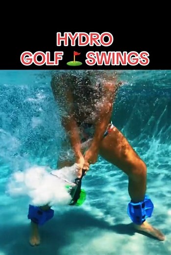💦⛳️ CHISEL YOUR CORE & STRENGTHEN YOUR GOLF SWING! #Pool #Golf #PoolWorkout #PoolExercises #PoolTraining #GolfWorkout #GolfExercises #AbsWorkout #CoreTraining #FitOver40 #Fitness | BJ Gaddour
