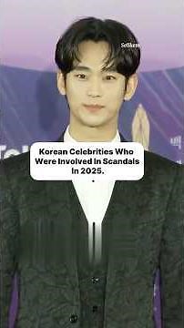 The Most Shocking Korean Celebrity Scandals of 2025 📷📸 #youtubeshorts