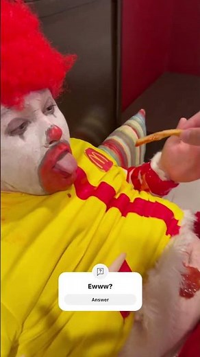 Belly Button Fries #ronaldmcdonald #sml #funny #comedyshort