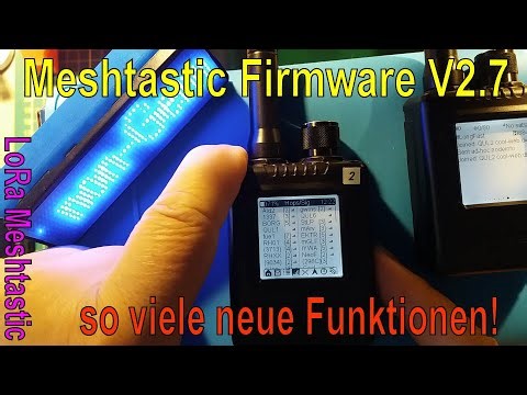 Meshtastic firmware 2.7 vs. 2.6, using the Elecrow ThinkNode M1 as an example. The new BaseUI is ...