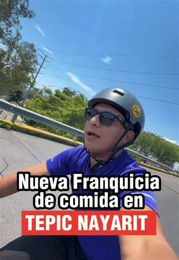 Nueva franquicia de comida en la Capital Nayarita? #Tepic #Nayarit #Comida #franquicia #ciclismo