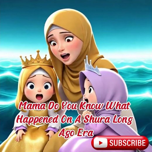 Prophet Musa & The Miracle of Ashura 🌊 | Islamic Story for Kids | Youm-e-Ashura Explained