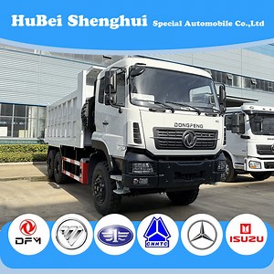 [Hot Item] DFAC 375HP Heavy Duty Dump Tipper Truck 30t Loading Haul Truck