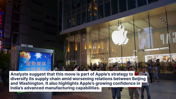 Apple's iPhone Production Move To India Signals Broader Tech Exodus From China, With Microsoft And Amazon Following Suit, Says Analyst