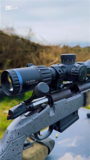Vector Optics Tauron 5-40x56 quick look and turret sound #vectoroptics #riflescope #scope #sound