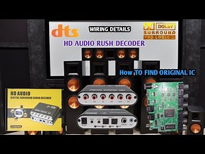 HD AUDIO RUSH 5.1 Decoder | DTS Dolby 5.1 DECODER | 5.1 Amplifier Assemble | review in Tamil