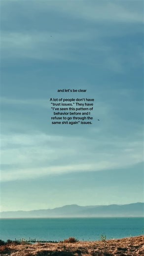 #trustissues #trust #patternrecognition #fy | trust issues