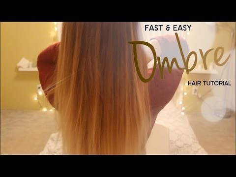 DIY ombre hair tutorial