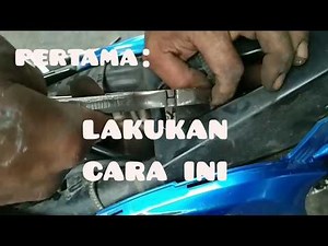 CARA MENANGANI SATRIA -FU- 150........ LARINYA BERAT DAN PINCANG