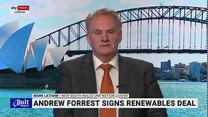 24K views · 209 reactions | NSW One Nation leader Mark Latham says there is an “environmental downside” to solar and wind farms. Read the full story at www.skynews.com.au | Sky News Australia | Facebook