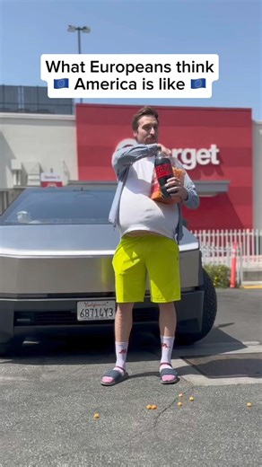 3.3M views · 58K reactions | Who else loves driving from Los Angeles to New York every day? #reelsviralシ #funnyreels #funnyvideo #comedyreels | Content Machine | Facebook