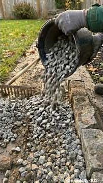 Mud to Zen: Satisfying DIY Stone Path Transformation