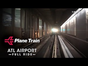 The Plane Train at ATL Hartsfield-Jackson Atlanta International Airport