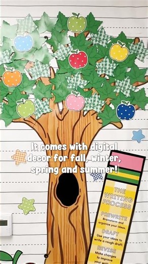 Change your classroom tree with the seasons! 😍
