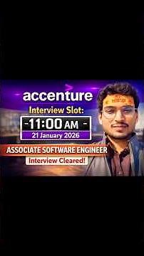 Interview Experience ✅🎉 25 Minutes #accenture #yt #accentureInterview #viral #assessment #ase #tcs