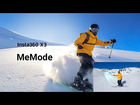 Me Mode: Shoot 60fps Invisible Selfie Stick Videos | Insta360 X3 Tutorial