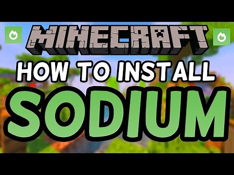 How To Install Sodium Mod for Minecraft! (BETTER THAN OPTIFINE!)