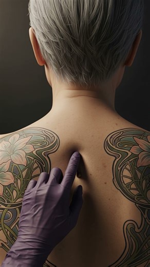 #asmr #zitpopping #aiaesthetic #tattoo #youtubeshorts #fypシ゚viral #satisfying #pimple