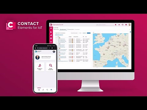 Field Service Management with CONTACT Elements for IoT