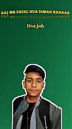 Aaj ms excel me Work #youtubeshorts #minivlog #shorts