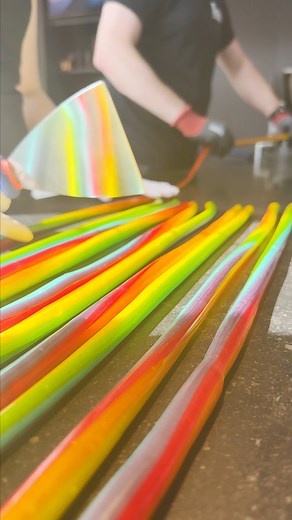 100K views · 1.6K reactions | Happy BDAY Rainbow Candy  #candymaking #asmr | Rocks & Rolls Candy | Facebook