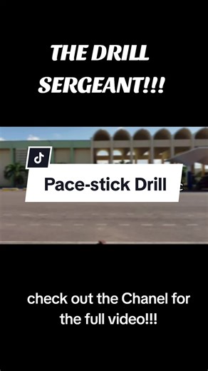 Mastering the Military Pace Stick Technique