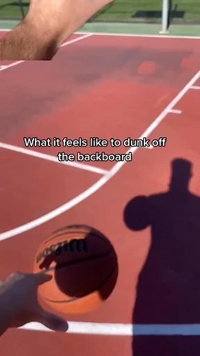 158K views · 2.1K reactions | How it feels to dunk off the backboard #dunk #basketball | Mrbeardeddragon | Facebook