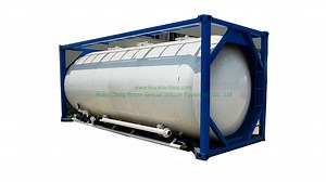 [Hot Item] Bulk 20FT ISO Cement Tank Container 22, 500-Litre 2.2bar >8m3/Min