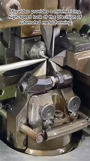 Precision in Motion: High-Speed Metal Forming Machine #Engineering #Manufacturing #CNC