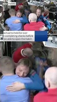 SpaceX crew reaches stuck astronauts on ISS