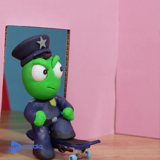 Peapea Cartoon Adventure: Chasing the Bad Thief