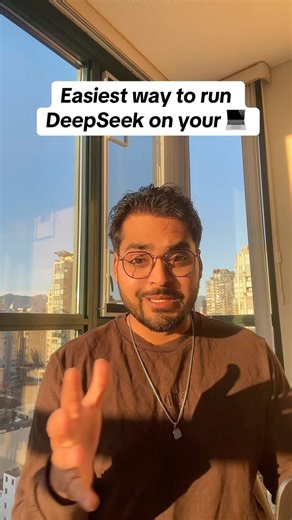 Kushank Aggarwal | Comment “deep” for the full video Easiest way to run #deepseek locally on your computer for free! Works for all open source models... | Instagram