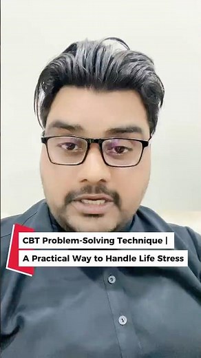 CBT Problem-Solving Technique | A Practical Way to Handle Life Stress #mentalstress #stressmangemnt