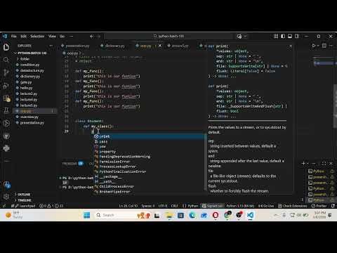 Python Object Oriented Programming (OOP) Tutorial | Classes & Object