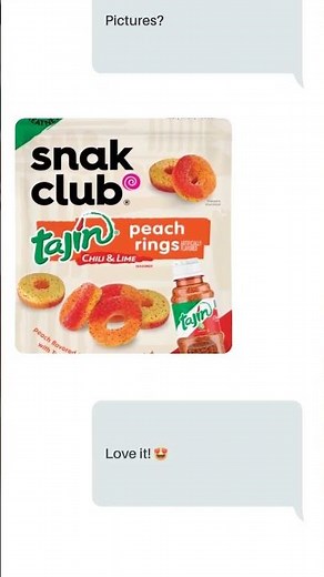 Best-seller: Snak Club Tajin Chili & Lime Peach Rings