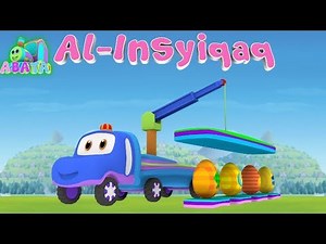 Animation 3D Juz Amma Al Insyiqaq For Children Memories with Battar Trains Hijaiyah Abata