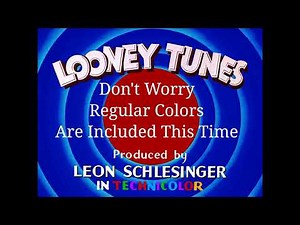 Looney Tunes And Merrie Melodies Intro 1942-1945