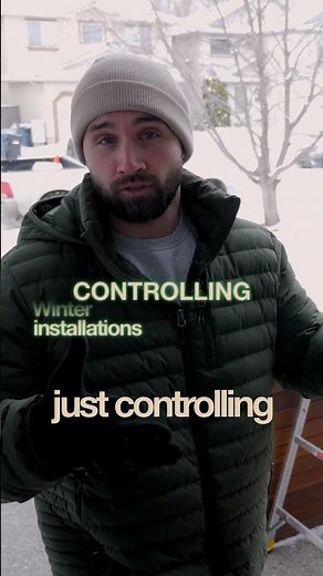 How we do winter window installations