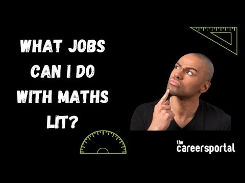 What Jobs Can I Do With Maths Lit | Careers Portal