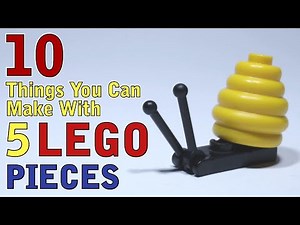 10 Things You Can Make With 5 Lego Pieces