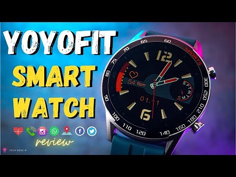 YOYOFIT SMARTWATCH | Touch screen affordable smartwatch | Review & How to setup