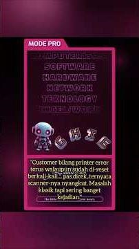 “Bukan Software! Ini Penyebab Printer Error yang Sering Diremehkan” #printerproblems #tutorial