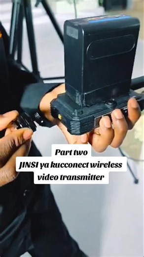 How to connect wireless video transmitter live #live# wireless video transmitter